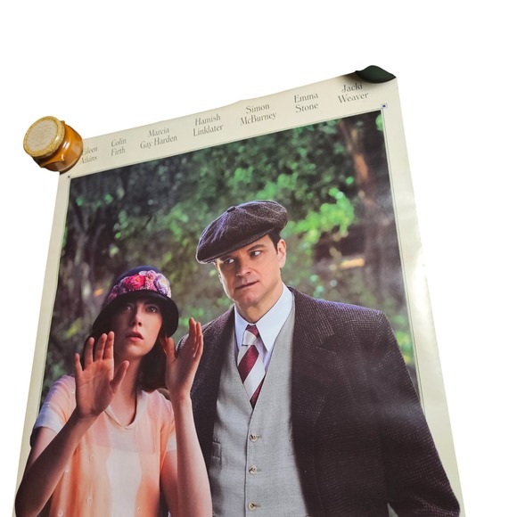 Magic In The Moonlight 2014 Promo Movie Poster 27x40 Colin Firth Emma Stone - Picture 3 of 7